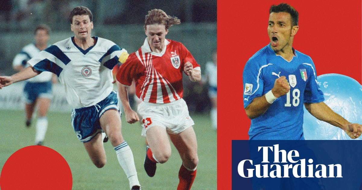 جارديان تستعرض ستة أهداف في كأس العالم من 1958 إلى 2014